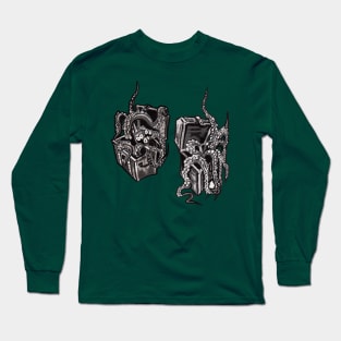 Tentacles in Treasure Chests Long Sleeve T-Shirt